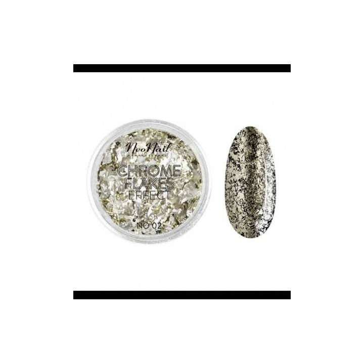 Chrome Flakes Effect No. 02