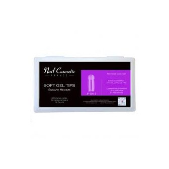 Soft Gel Tips Square Medium