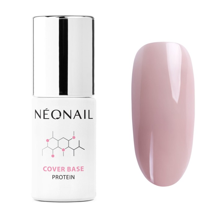 Vernis Semi-Permanent 7,2 ml - Cover Base Protein Soft Nude