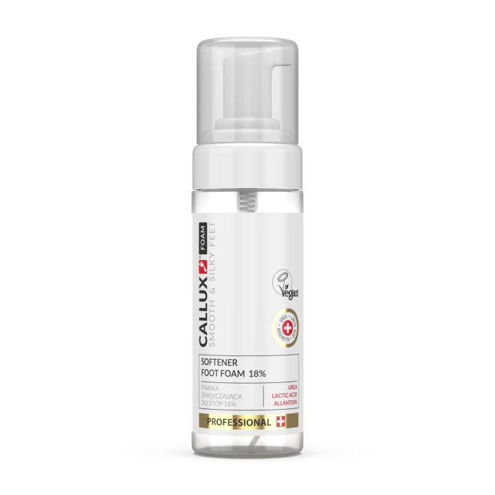 Mousse adoucissante pour les pieds avec 18% d'urée, 150 ml