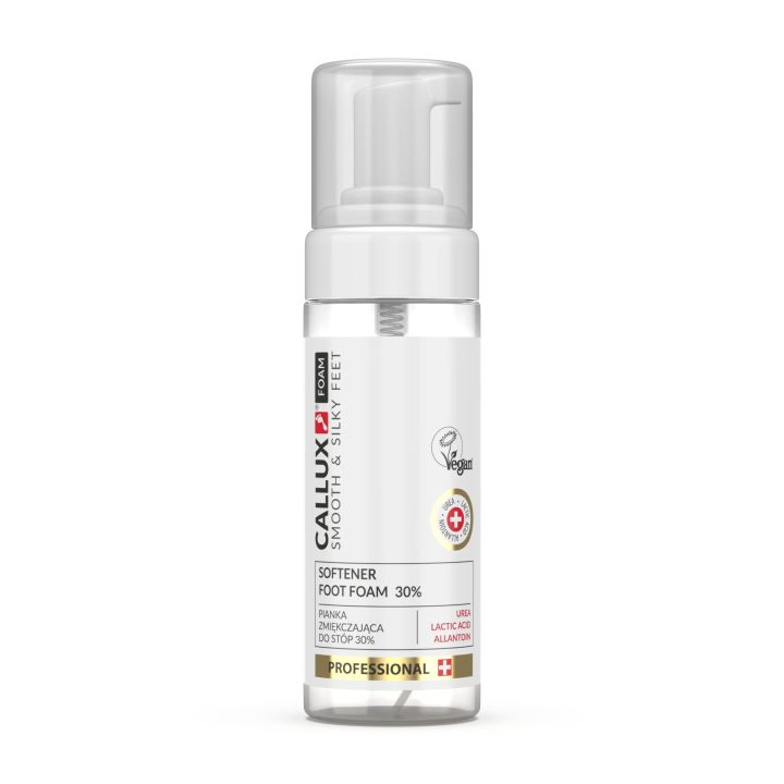 Mousse adoucissante pour les pieds avec 30% d'urée, 150 ml