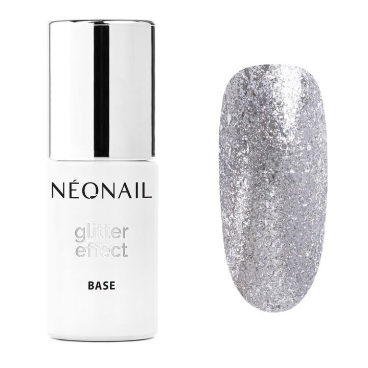 NÉONAIL Glitter Effect Base Silver Twinkle 7.2 ml