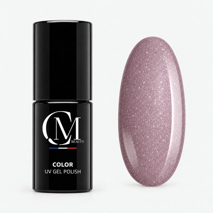 Violet Glitter : flacon et nuancier