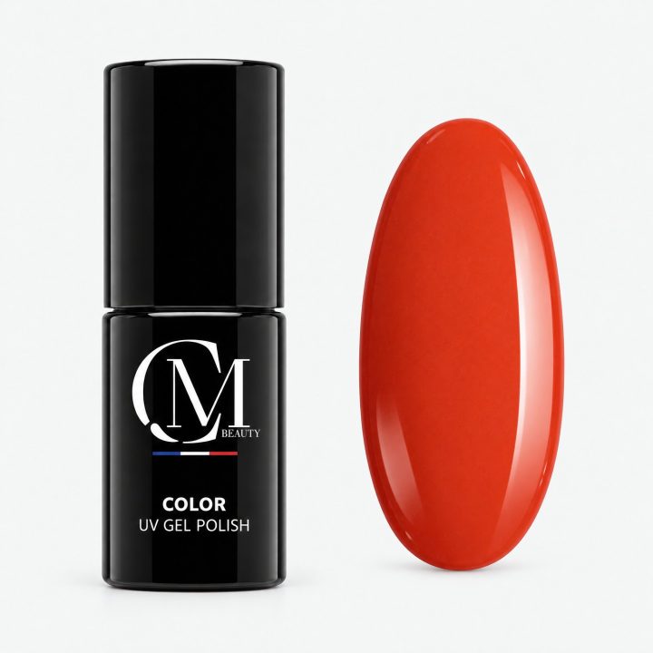 Orange : flacon et nuancier