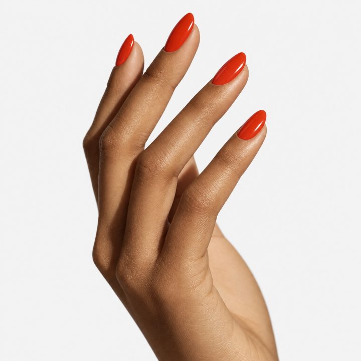 Orange : sur les ongles
