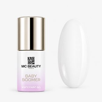 Baby Boomer White Paint Gel 6.5 ml : nouveau flacon