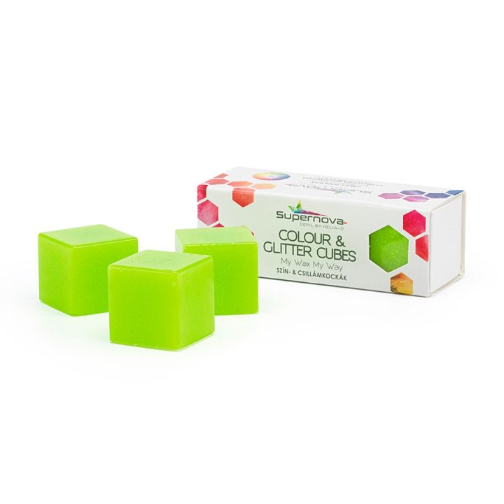 Supernova Depil Colour Cube Neon Yellow 3 x 13 ml