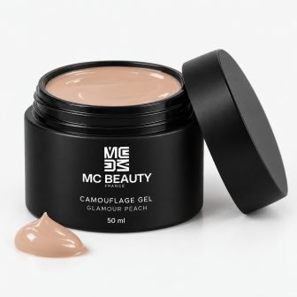 Camouflage Gel Glamour Peach 50 ml : pot