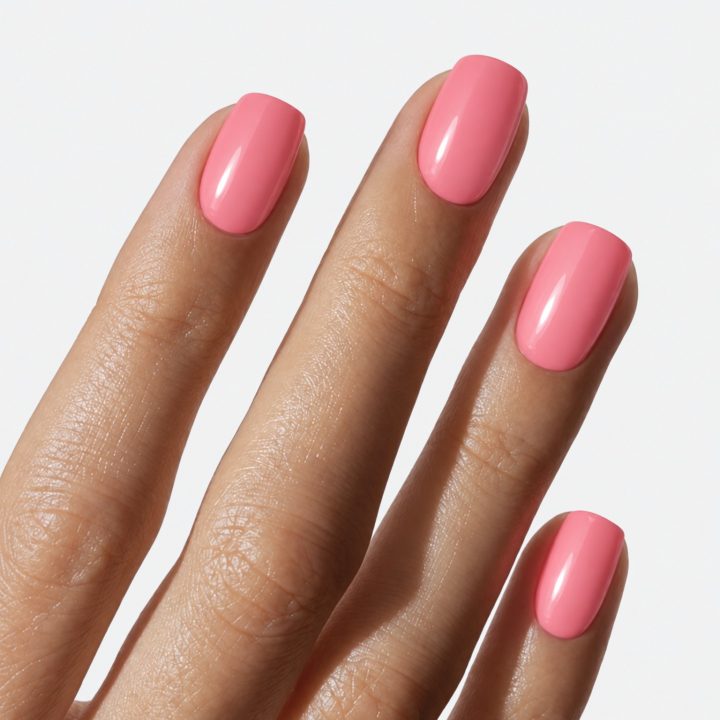 Elegant Pink : sur les ongles