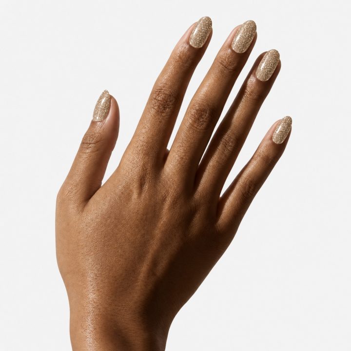 Champagne Gold : sur les ongles