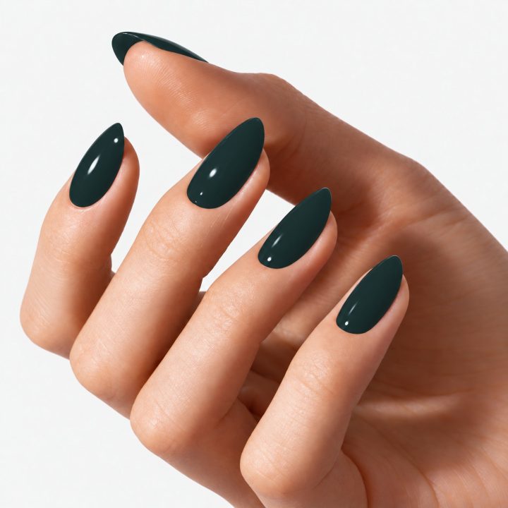 Lady Green : sur les ongles