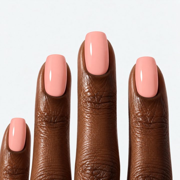 Peach Rose : sur les ongles