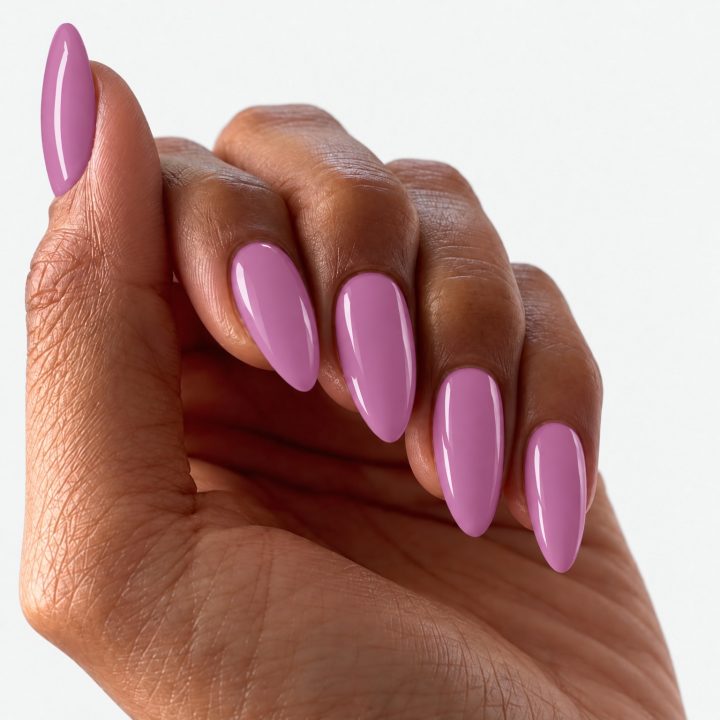 Rosy Side : sur les ongles