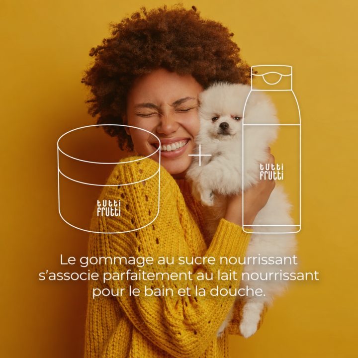 GOMMAGE CORPOREL Nourrissant Mangue & Citronnelle 300g