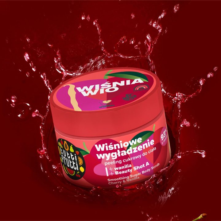 GOMMAGE CORPOREL Lissant Cerise & Vanille 300g