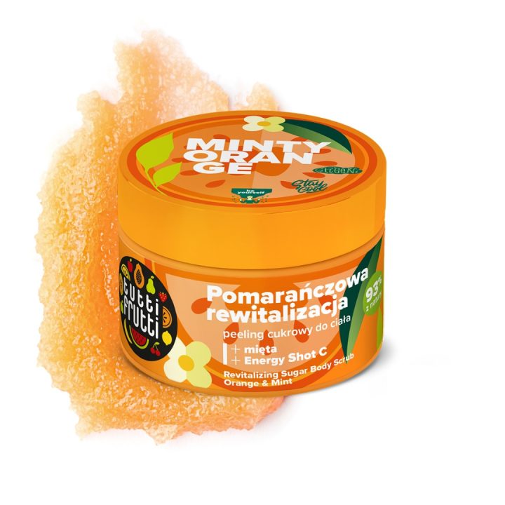 GOMMAGE CORPOREL Revitalisant Orange & Menthe 300g