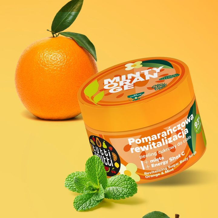 GOMMAGE CORPOREL Revitalisant Orange & Menthe 300g