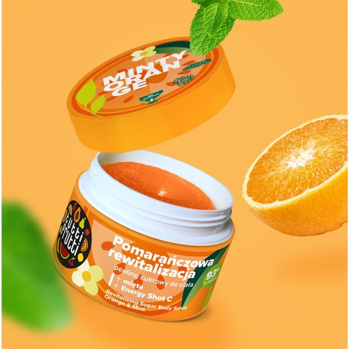 GOMMAGE CORPOREL Revitalisant Orange & Menthe 300g