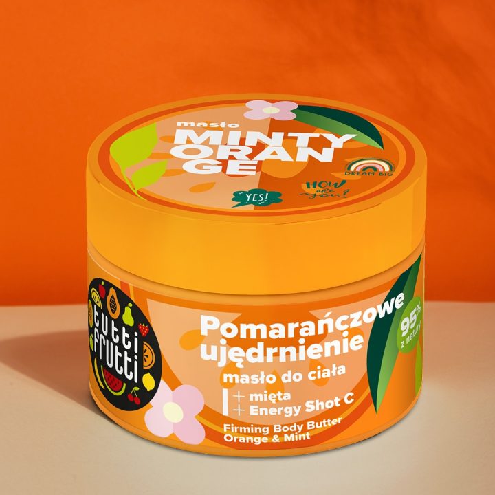 BEURRE CORPOREL Raffermissant Orange & Menthe 200 ml
