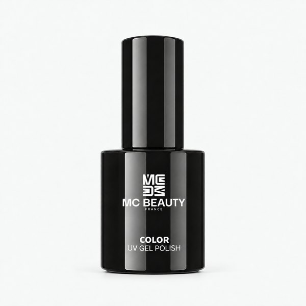 Flacon COLOR UV Gel Polish noir, capsule noire